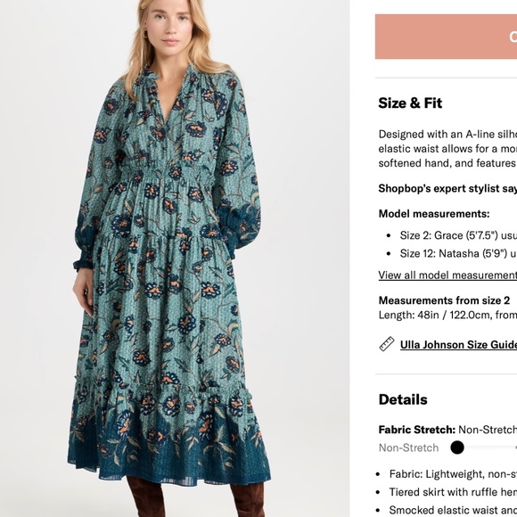 Ulla Johnson Katerina Dress Katerina Dress - Picture 4 of 6